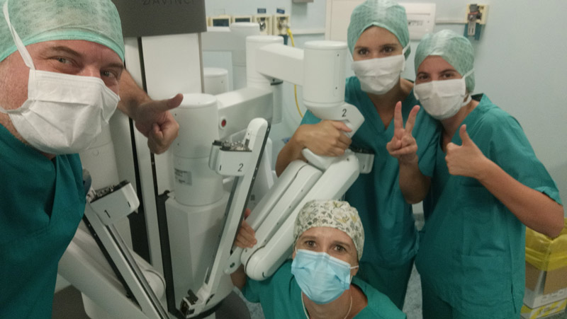 team chirurgia robotica
